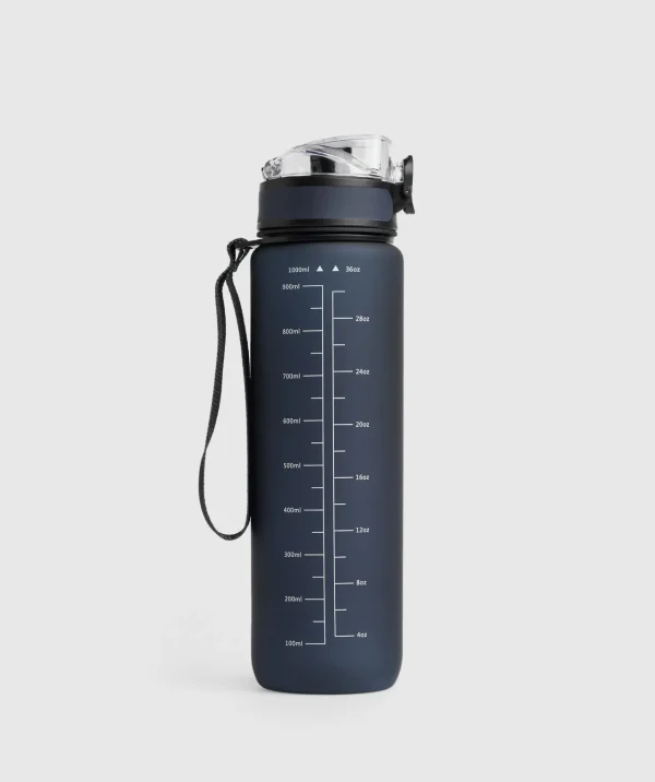 Discount Gymshark Sports Bottle Navy