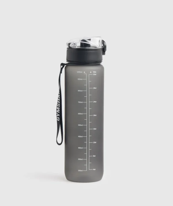 Discount Gymshark Sports Bottle Black