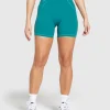 Best Gymshark Stitch Feature Shorts OceanTeal