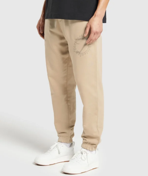 Sale Gymshark Strength and Conditioning Joggers VanillaBeige