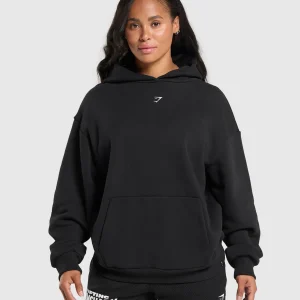 Online Gymshark Strength Department Animal Hoodie Black