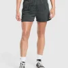 Outlet Gymshark Strength Department Graphic Shorts AsphaltGrey