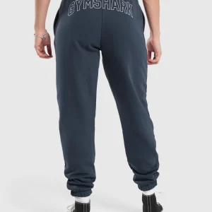 Sale Gymshark Strength Department Graphic Joggers HeavyBlue