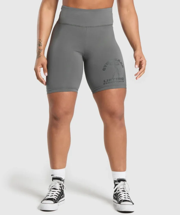 Best Gymshark Strong Women Shorts BrushedGrey