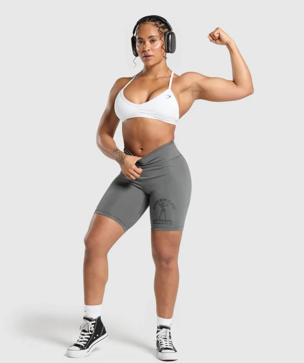 Best Gymshark Strong Women Shorts BrushedGrey