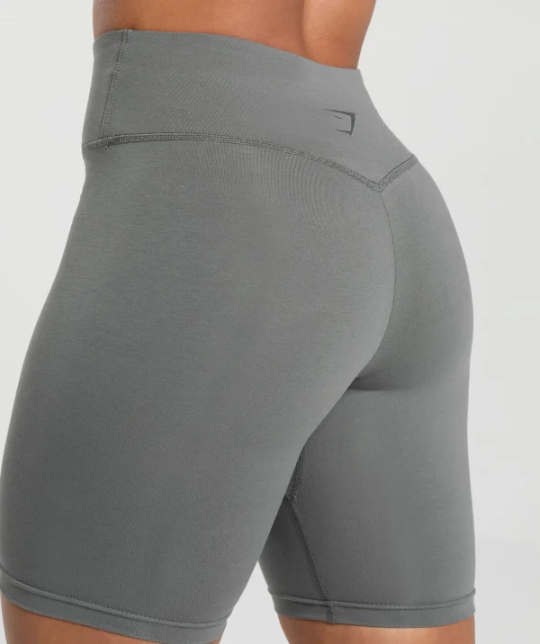 Best Gymshark Strong Women Shorts BrushedGrey