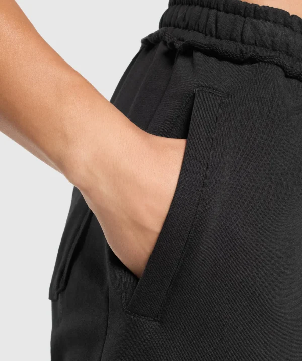 Online Gymshark Superset Oversized Joggers Black