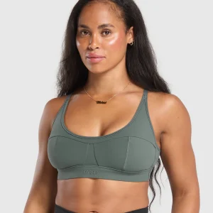 Best Gymshark Superset Sports Bra SlateTeal