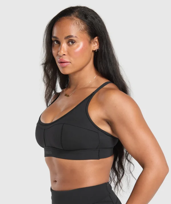 Discount Gymshark Superset Sports Bra Black
