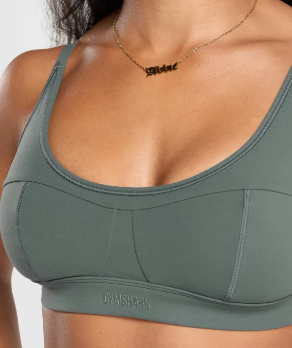 Best Gymshark Superset Sports Bra SlateTeal