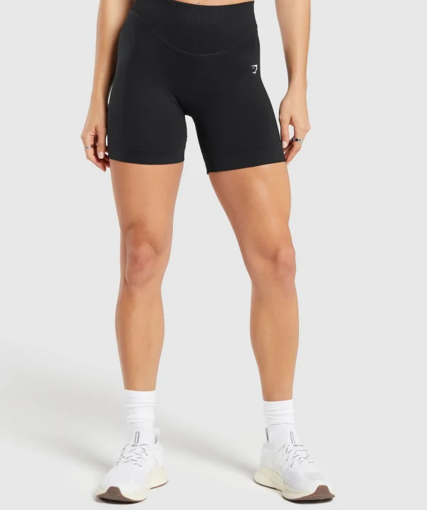 Clearance Gymshark Sweat Seamless Shorts Black