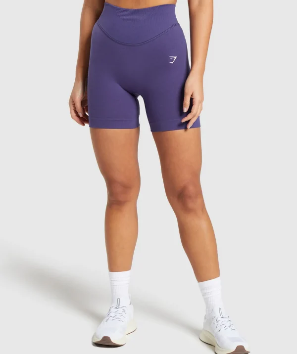 Sale Gymshark Sweat Seamless Shorts GalaxyPurple