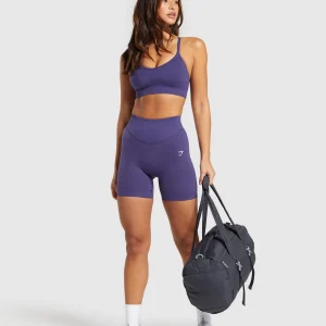 Sale Gymshark Sweat Seamless Shorts GalaxyPurple