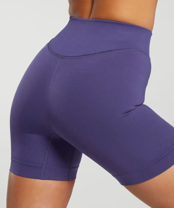 Sale Gymshark Sweat Seamless Shorts GalaxyPurple