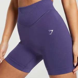 Sale Gymshark Sweat Seamless Shorts GalaxyPurple