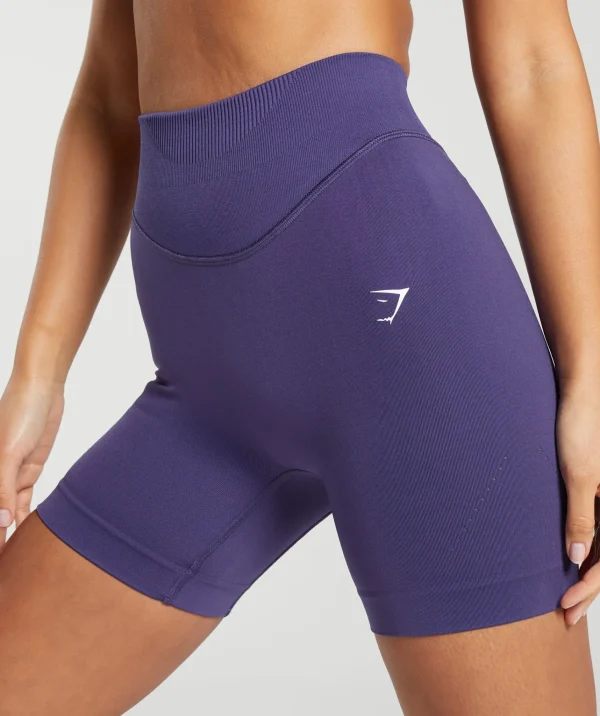 Sale Gymshark Sweat Seamless Shorts GalaxyPurple