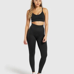 Discount Gymshark Sweat Seamless Sports Bra 2.0 Black