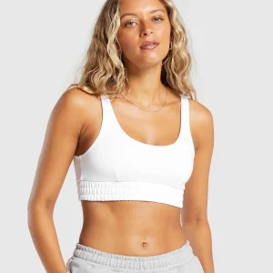 Outlet Gymshark Sweatshirt Bralette White