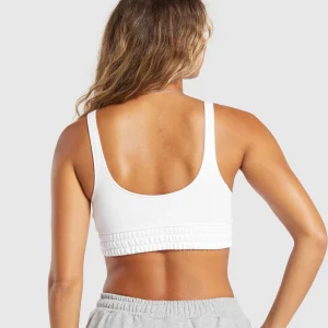 Outlet Gymshark Sweatshirt Bralette White