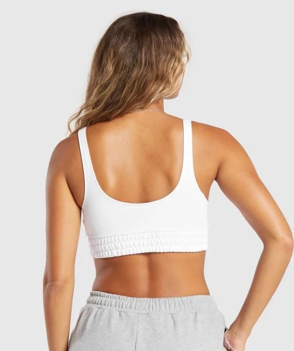 Outlet Gymshark Sweatshirt Bralette White