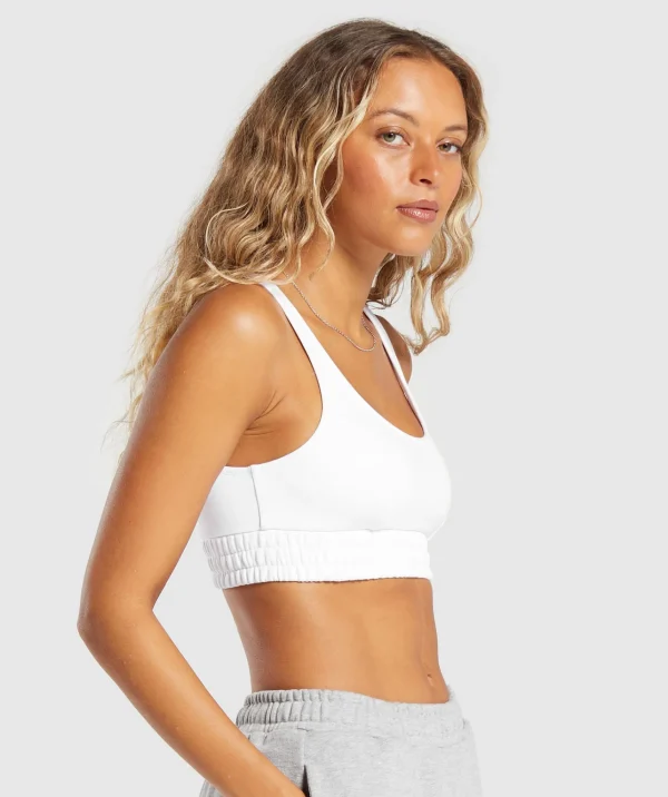 Outlet Gymshark Sweatshirt Bralette White