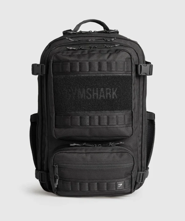 Discount Gymshark Tactical Backpack Black