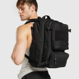 Discount Gymshark Tactical Backpack Black