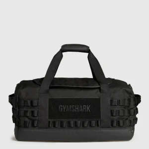 Clearance Gymshark Tactical Large Barrel Bag Black