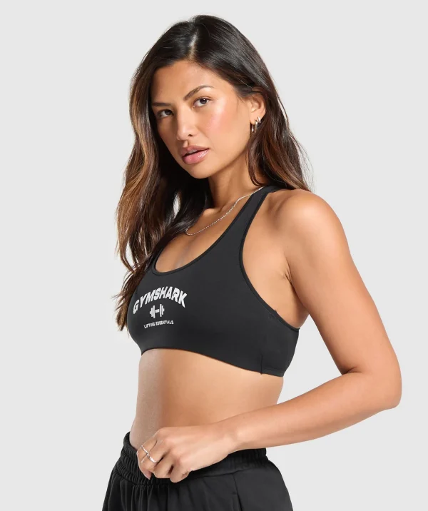 Sale Gymshark Team GS Bralette Black