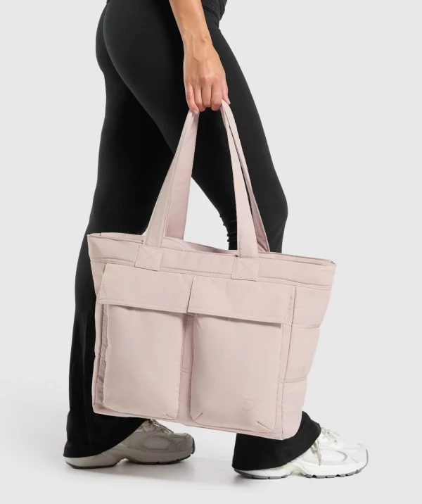 Online Gymshark Tote Bag MutedPink