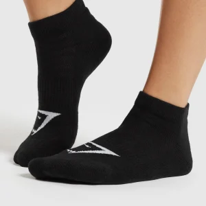 Clearance Gymshark Trainer Socks 3pk Black