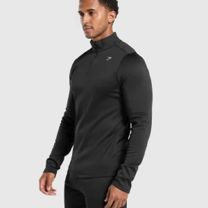 Fashion Gymshark Training 1/4 Zip Black