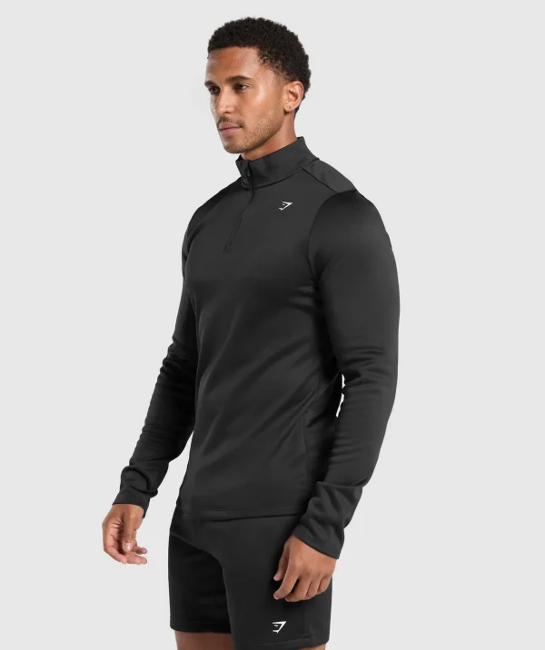 Fashion Gymshark Training 1/4 Zip Black