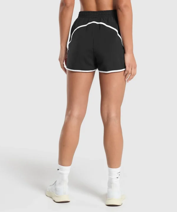 Online Gymshark Training Contrast Loose Shorts 2.5" Black