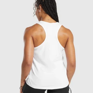 New Gymshark Training Cotton Tank White