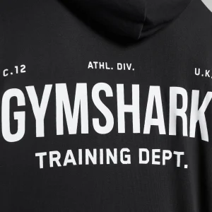 New Gymshark Training Dept. Hoodie Black