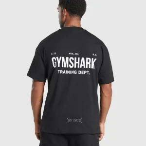 Sale Gymshark Training Dept. T-Shirt Black