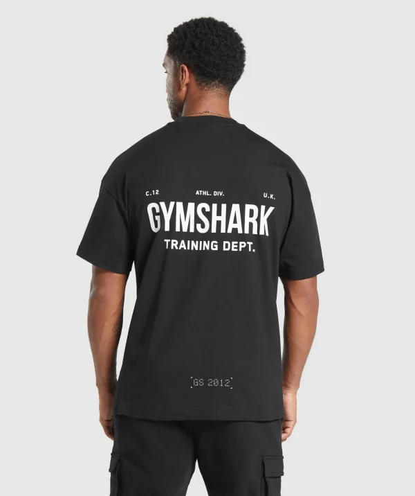 Sale Gymshark Training Dept. T-Shirt Black