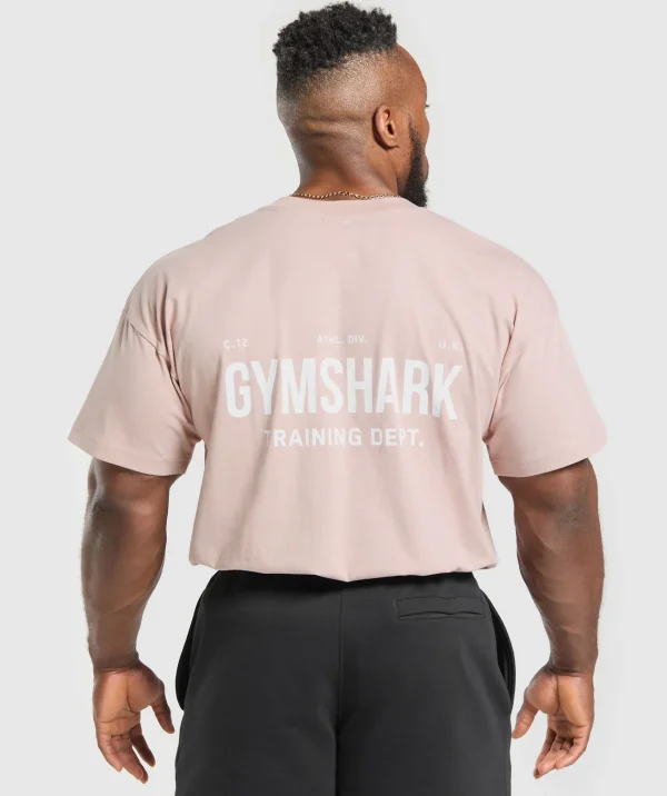 Best Gymshark Training Dept. T-Shirt MutedPink