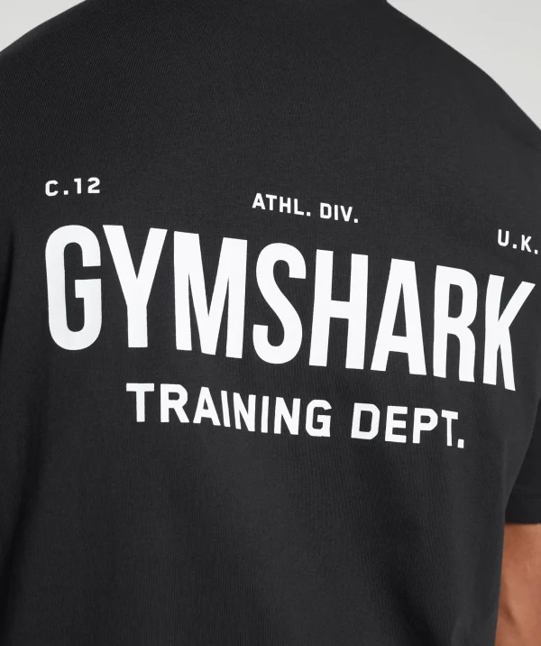 Sale Gymshark Training Dept. T-Shirt Black