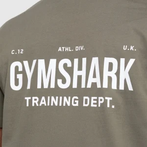 Best Gymshark Training Dept. T-Shirt CamoBrown