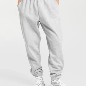 Sale Gymshark Training Fleece Joggers LightGreyCoreMarl