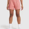 Online Gymshark Training Fleece Shorts ClassicPink