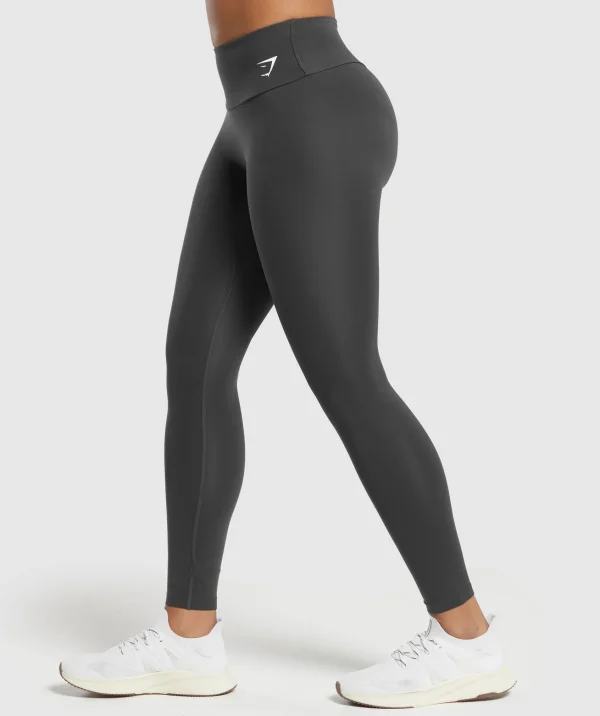 Fashion Gymshark Training Leggings AsphaltGrey