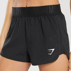 Discount Gymshark Training Loose Fit Shorts Black