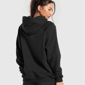 Sale Gymshark Training Oversized Fleece Hoodie Black