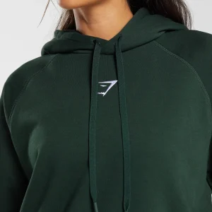 Hot Gymshark Training Oversized Fleece Hoodie VictoryGreen