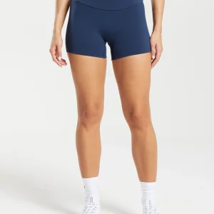 New Gymshark Training Tight Shorts Navy