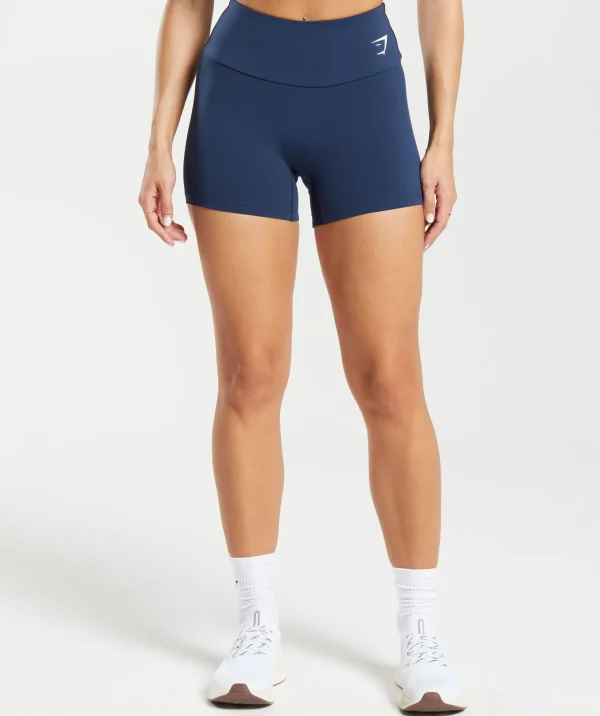 New Gymshark Training Tight Shorts Navy