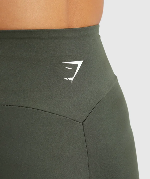 Sale Gymshark Training Tight Shorts StrengthGreen